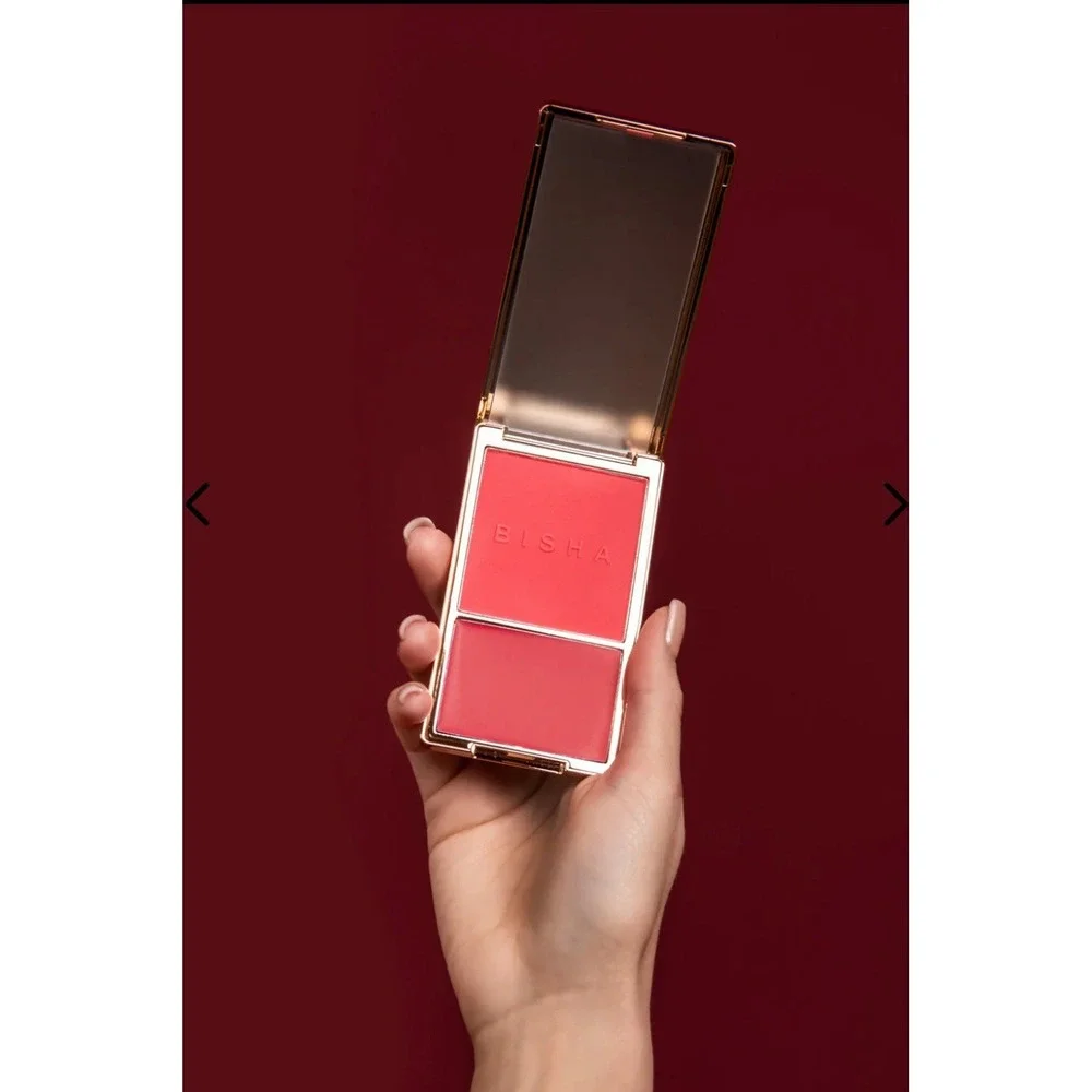 BISHA Bahamas Blush‎ Duo | Cream + Powder | Glowing t ✨MSRP = $42